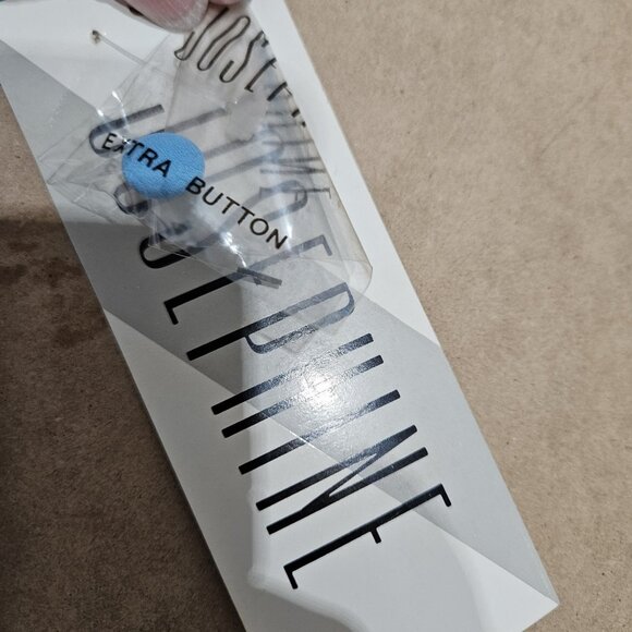 Josephine Shirt Womens 16 Blue Flutter Sleeve Button Up Vintage Style Bow Blouse - Picture 8 of 15